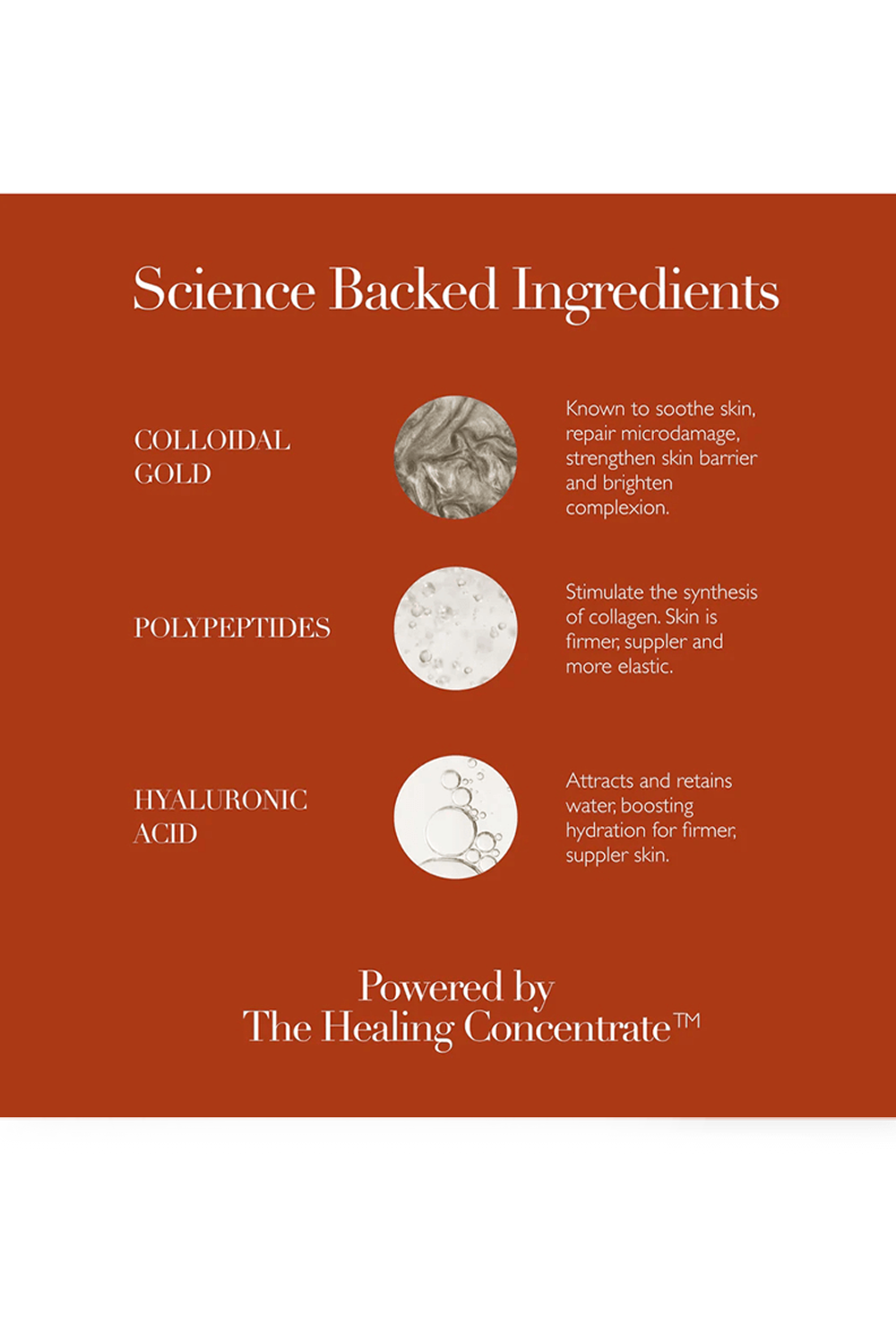 תמונה אחורית של Gold Flash Firming Serum 30 ml