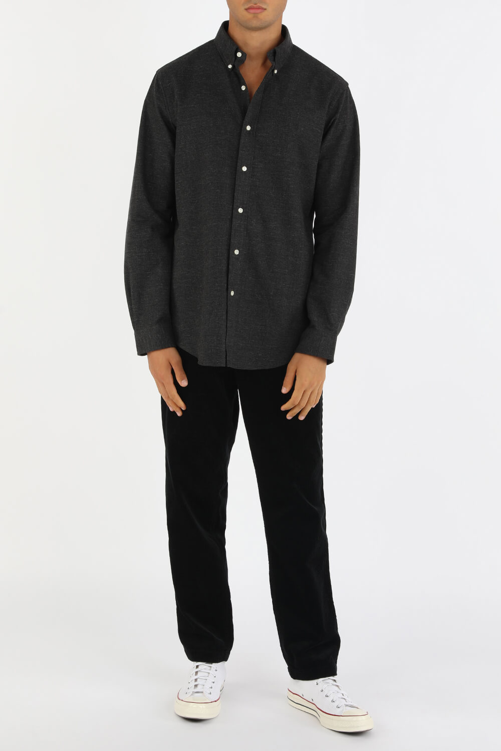 black polo ralph lauren button down