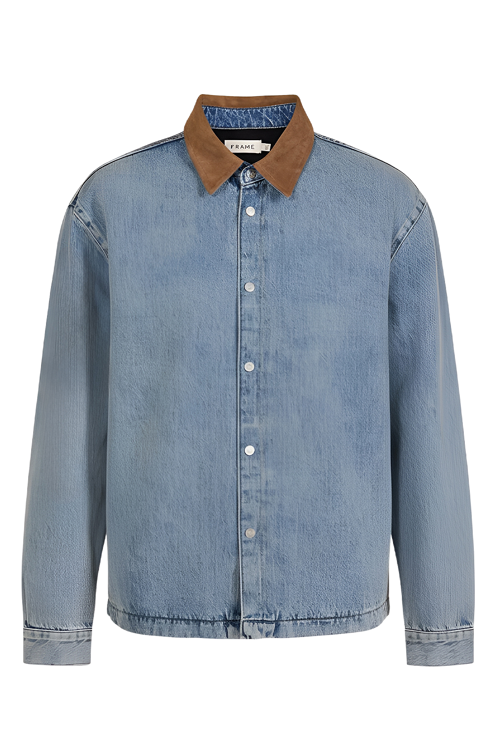 תמונה קידמית של חולצת ז'קט גי'נס אוברסייז