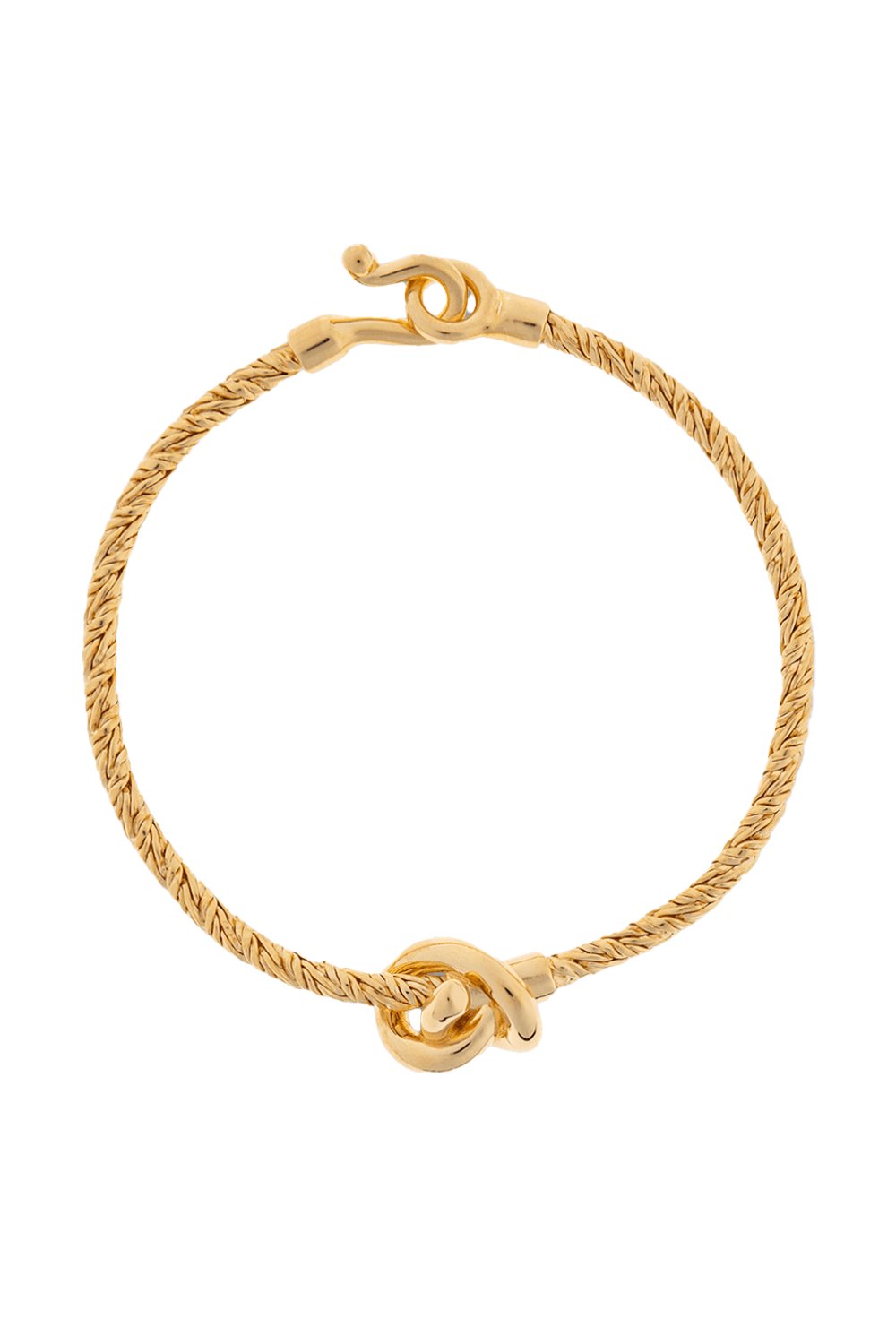 תמונה קידמית של צמיד חבל