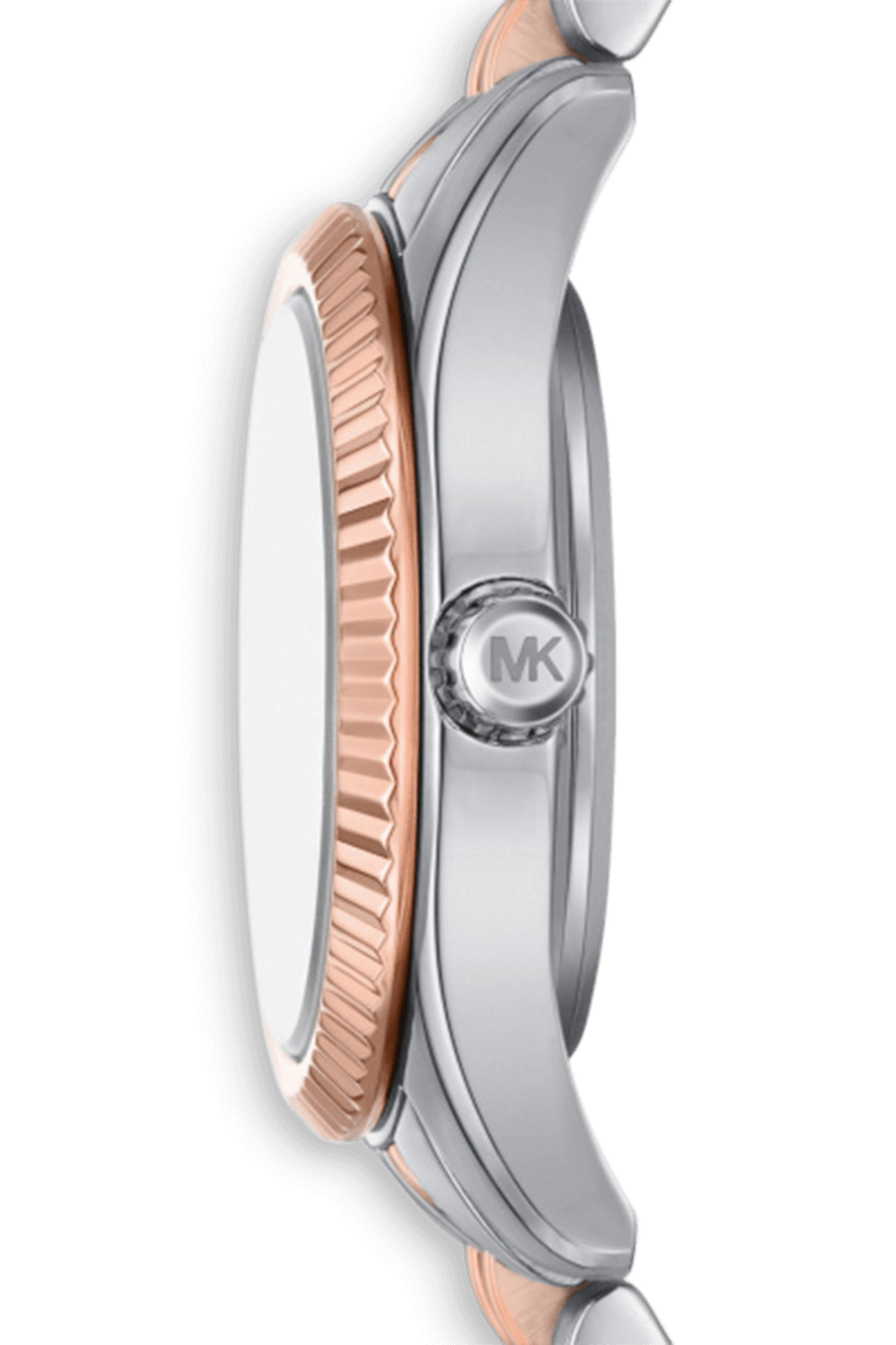 תמונת תקריב של מארז שעון יד לקסינגטון ושני צמידים