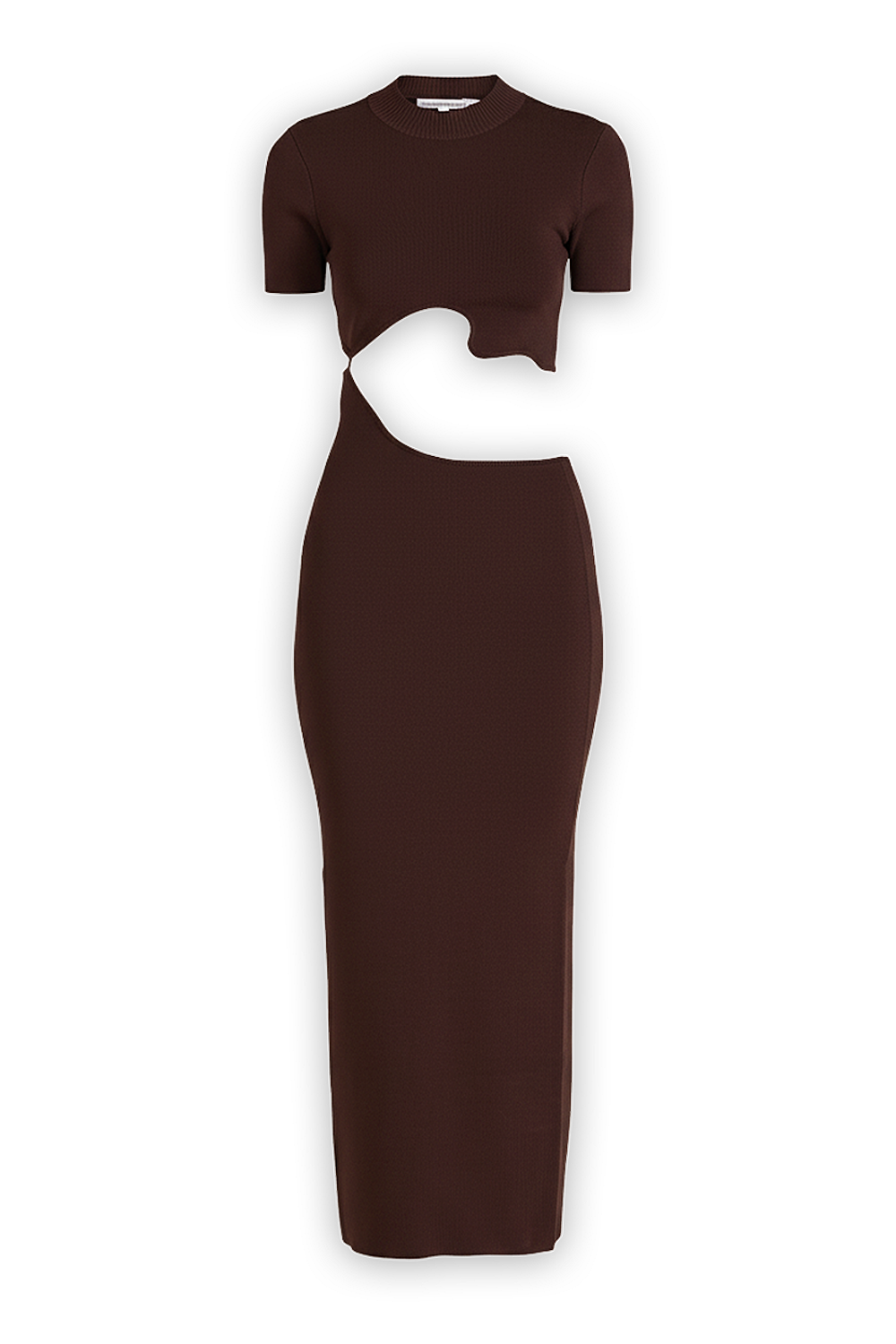 תמונה קידמית של שמלת קאט-אאוט