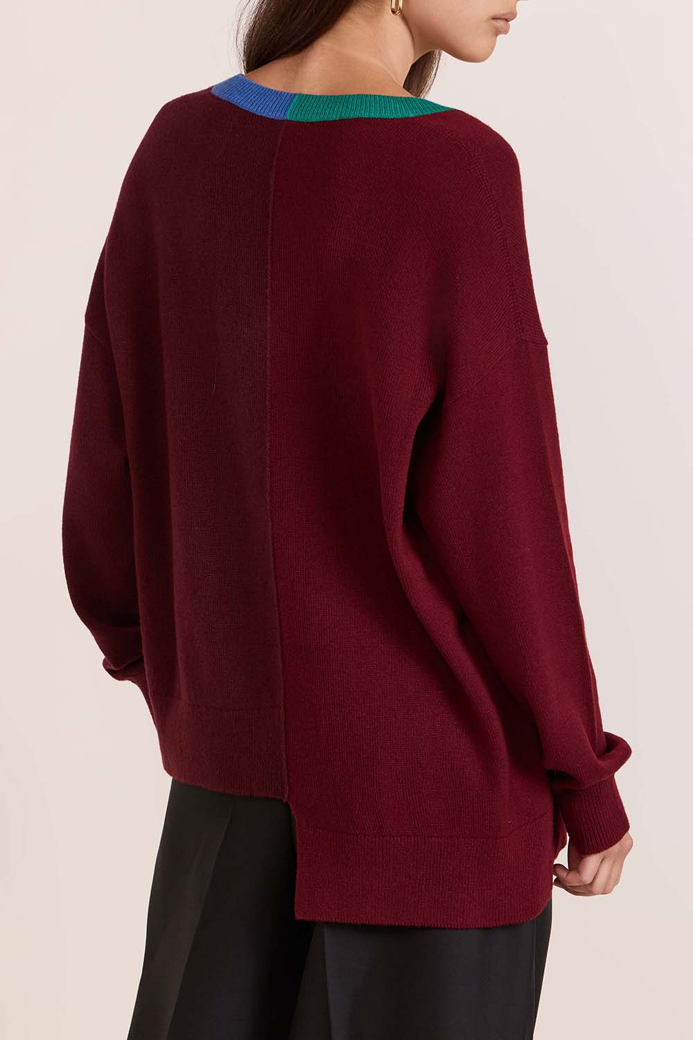 תמונת דוגמן אחורית של סריג א-סימטרי