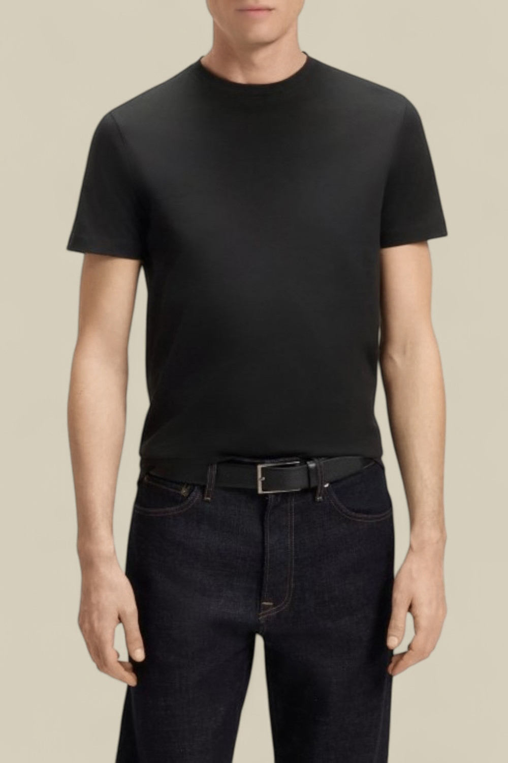 תמונת דוגמן קידמית של בוס X דיויד בקהאם חולצת טי