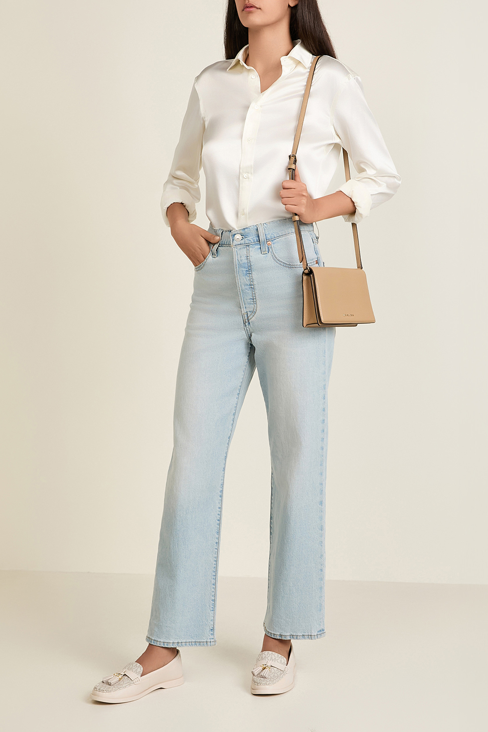 תמונת דוגמן קידמית של תיק קרוסבודי ג'ט סט מדיום