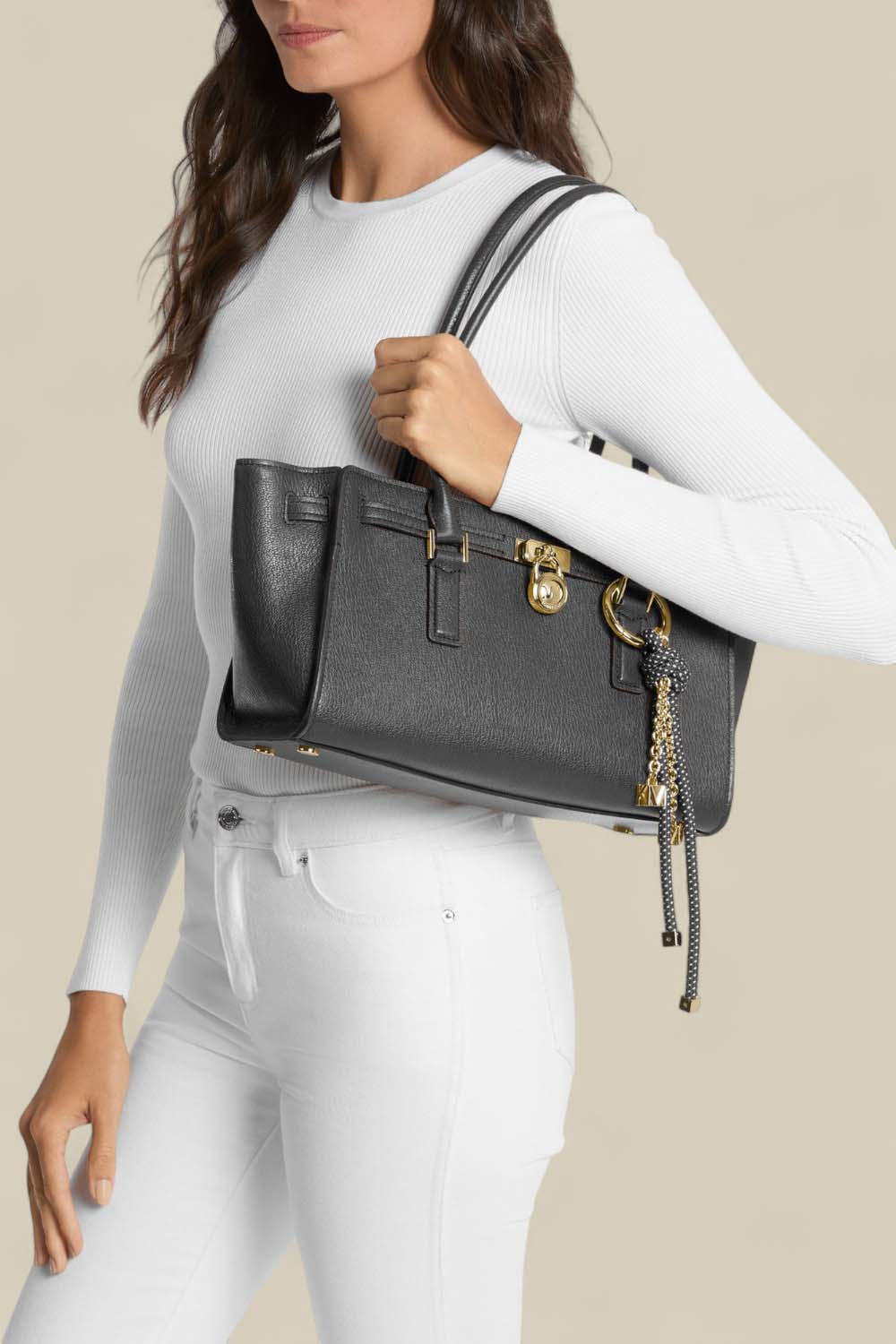 תמונת דוגמן קידמית של תיק כתף המילטון סמול