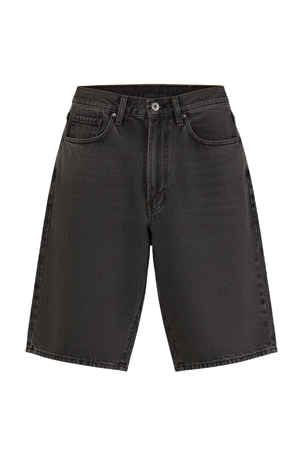 תמונה קידמית של מכנסי ג'ינס קצרים 478