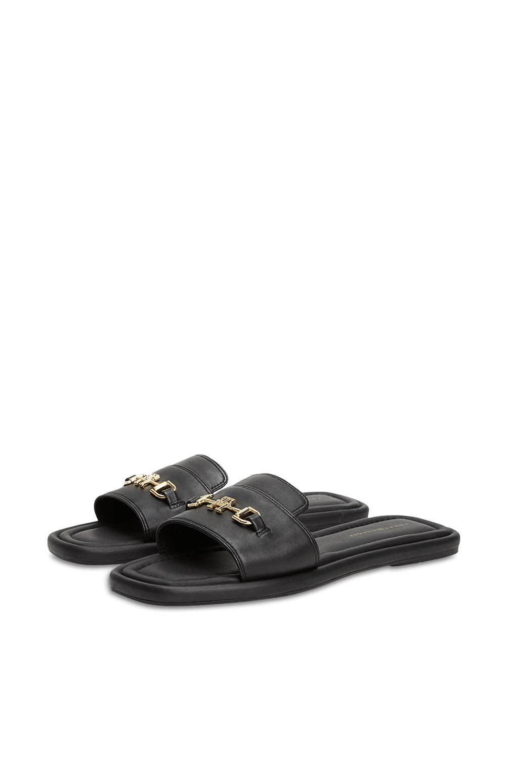 תמונת פנים של כפכפי סליידס מעור