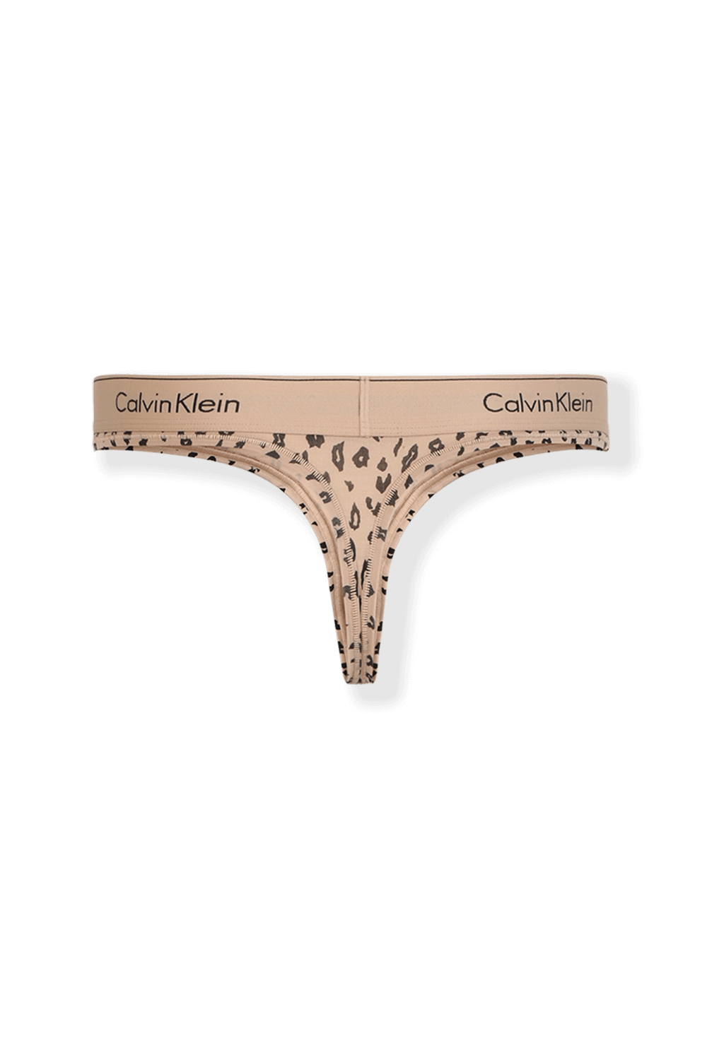 calvin klein cheetah thong