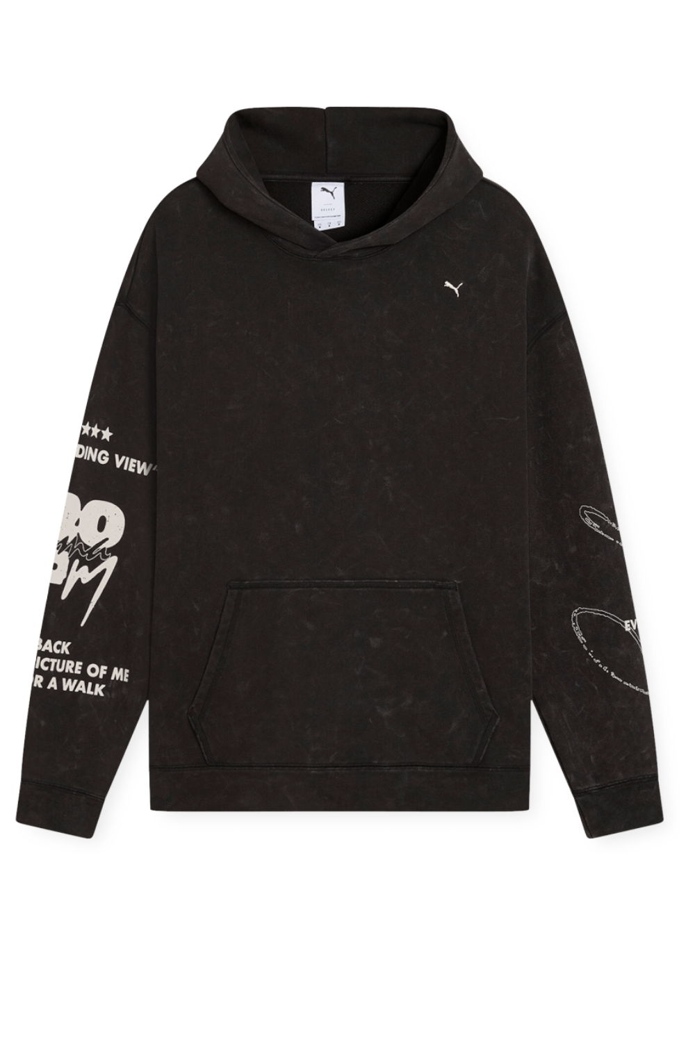 תמונה קידמית של סווטישרט אוברסייז