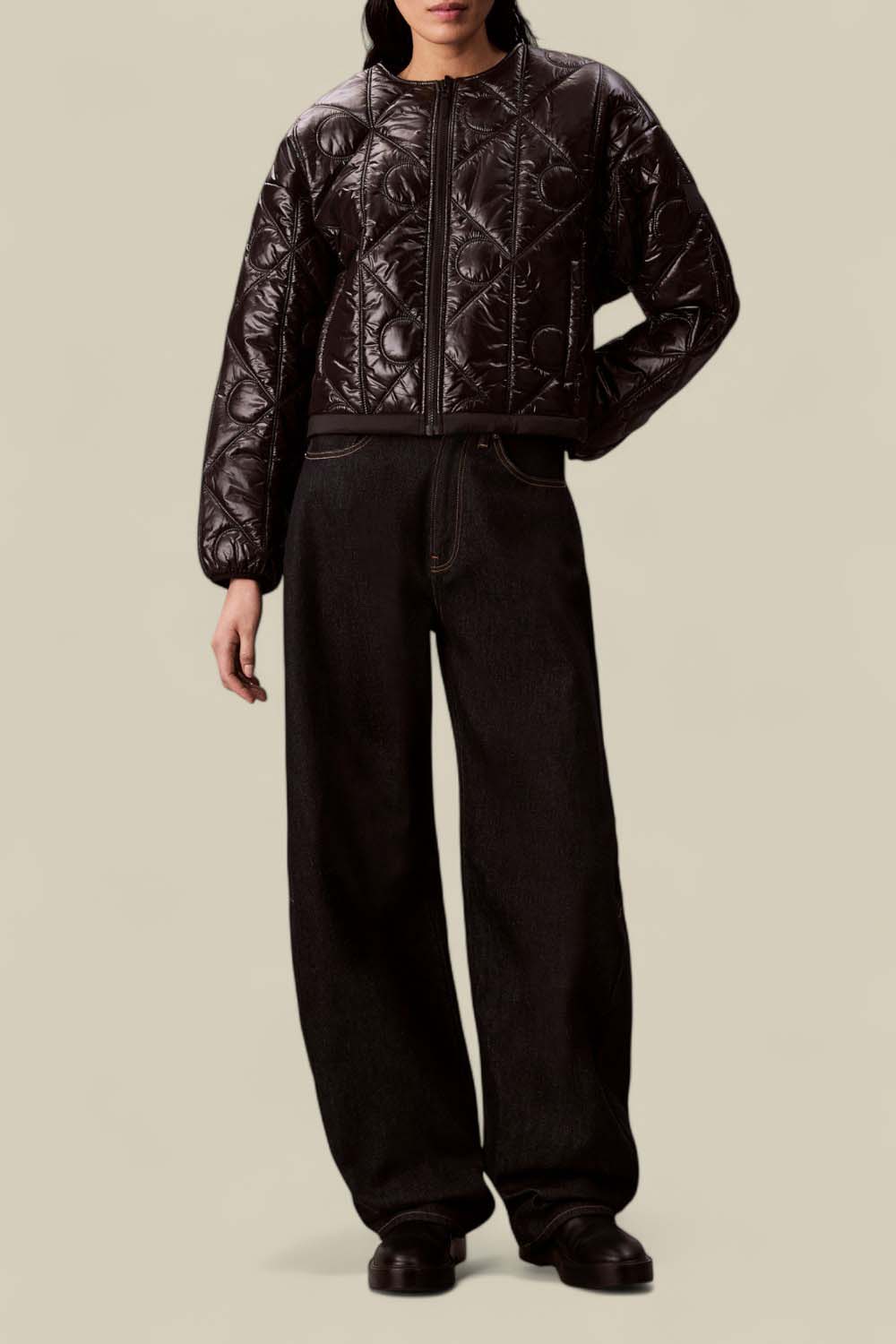 ז'קט פוך דו-צדדי