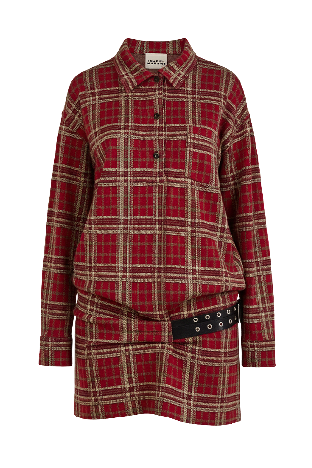 תמונה קידמית של שמלת מיני