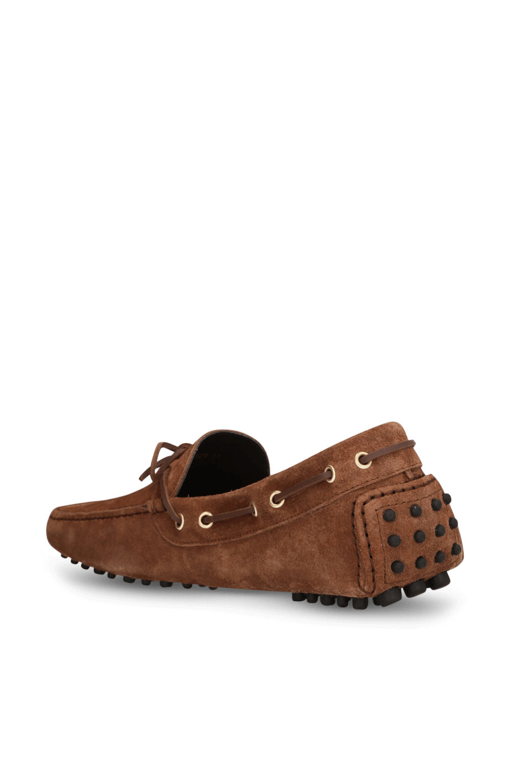 תמונה אחורית של נעלי מוקסינים