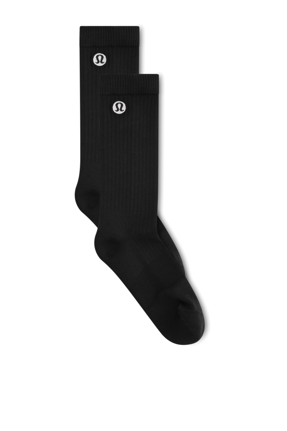 תמונה קידמית של Daily Stride Ribbed Crew Sock