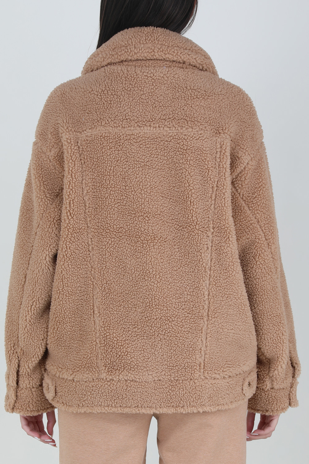 תמונת דוגמן אחורית של ז'קט פראנקי טדי-בר