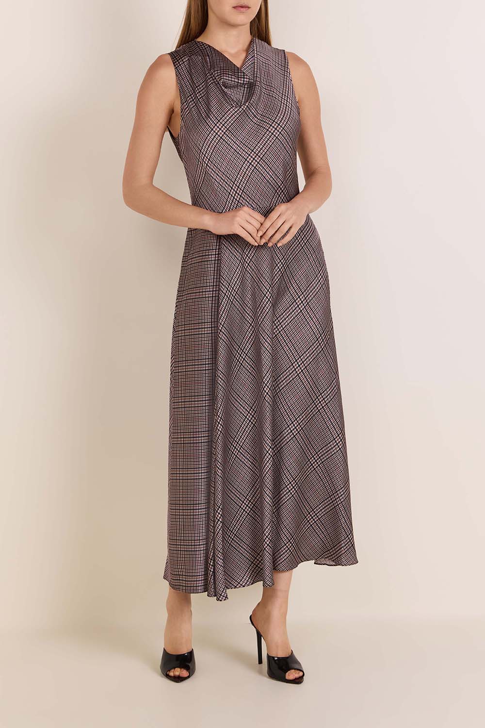 תמונת דוגמן קידמית של שמלת מקסי