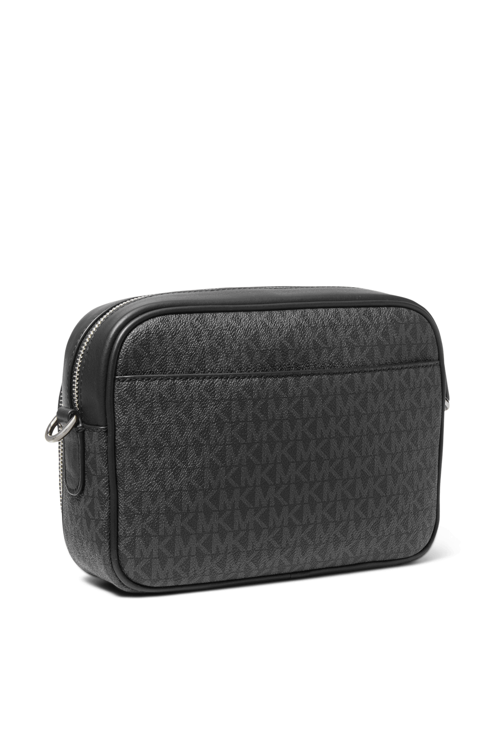 תמונה אחורית של תיק מסנג'ר שחור מונוגרמי