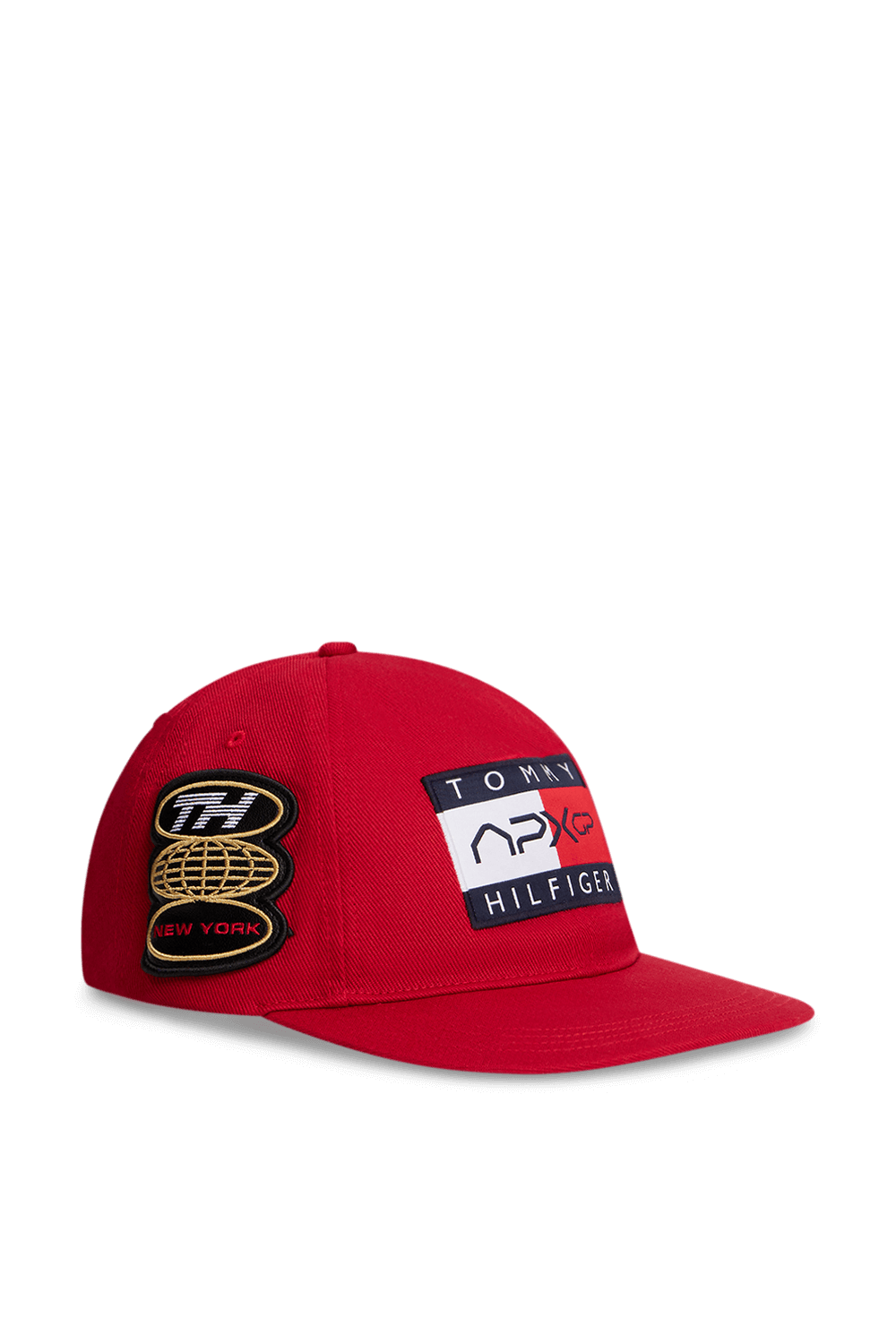 תמונה קידמית של טומי הילפיגר X סרט פורמולה 1 כובע מצחייה