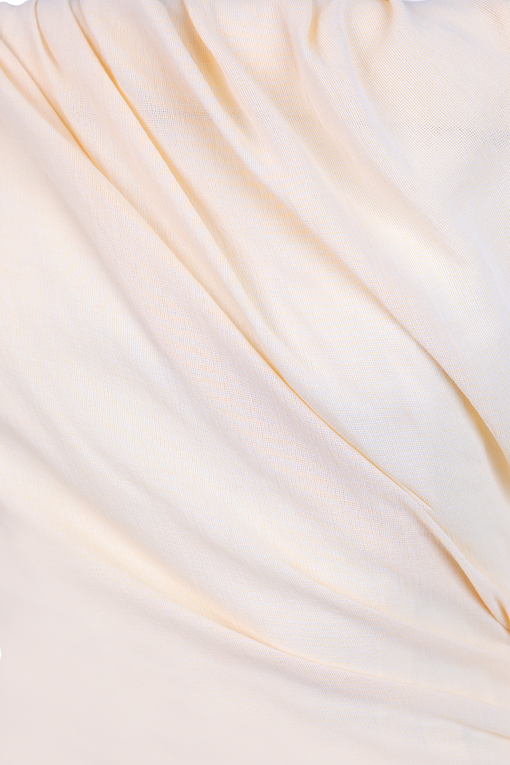 תמונה אחורית של שמלת מיני אוף-שולדר מכותנה