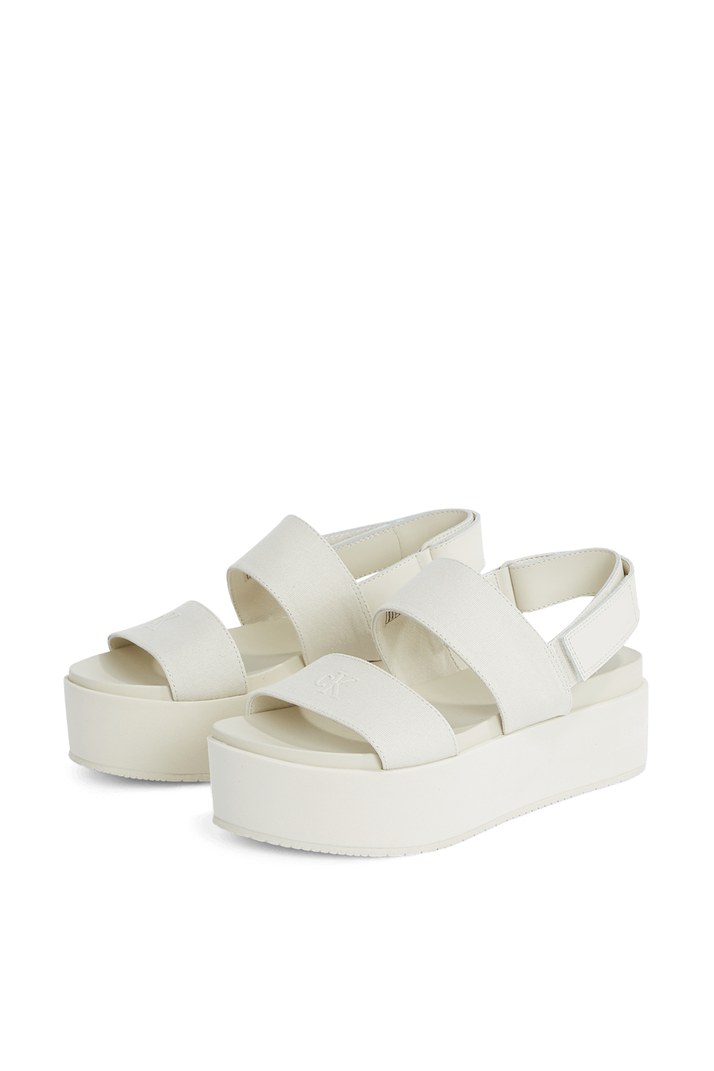 תמונה אחורית של סנדלי סלינג בק פלטפורמה