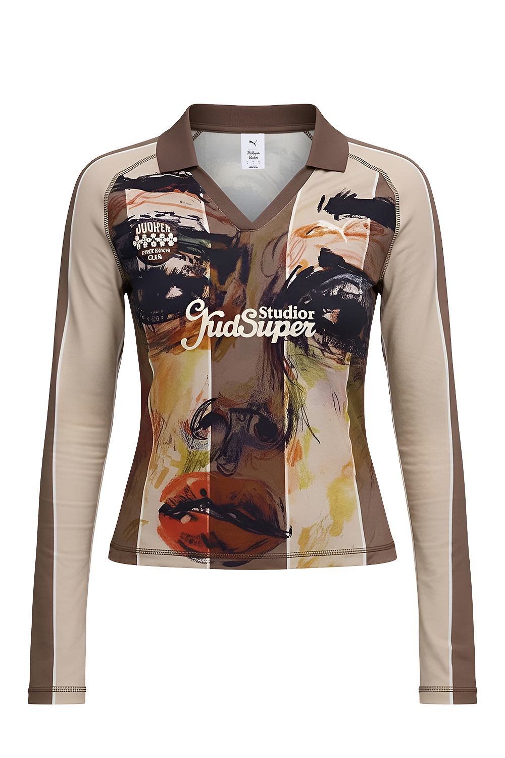 תמונה קידמית של קידסופר X פומה חולצת טי