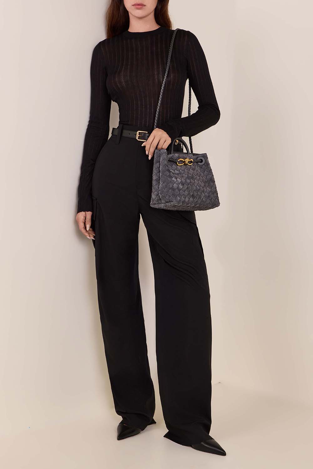 תמונת דוגמן קידמית של תיק קרוסבודי אנדיאמו סמול