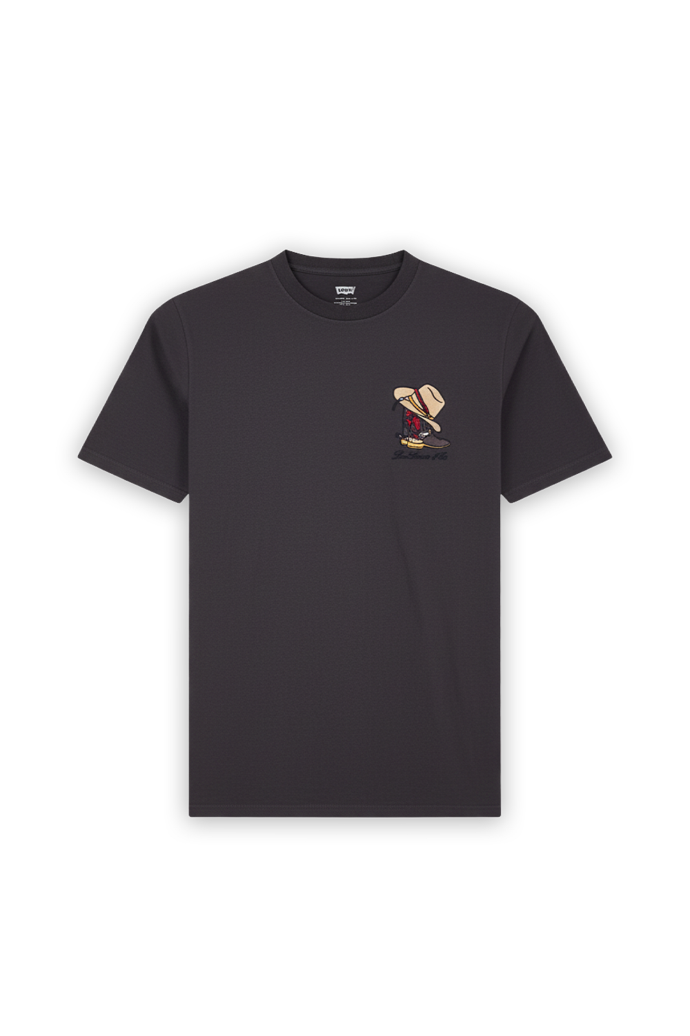 תמונה קידמית של חולצת טי וינטג'