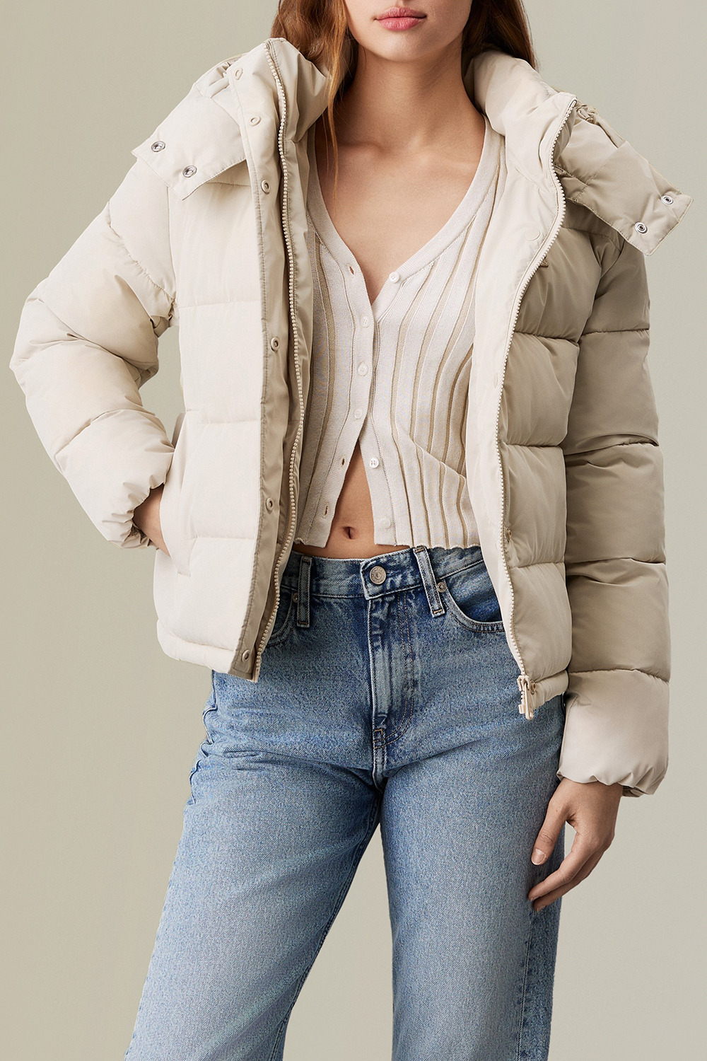 תמונת דוגמן קידמית של מעיל פאפר