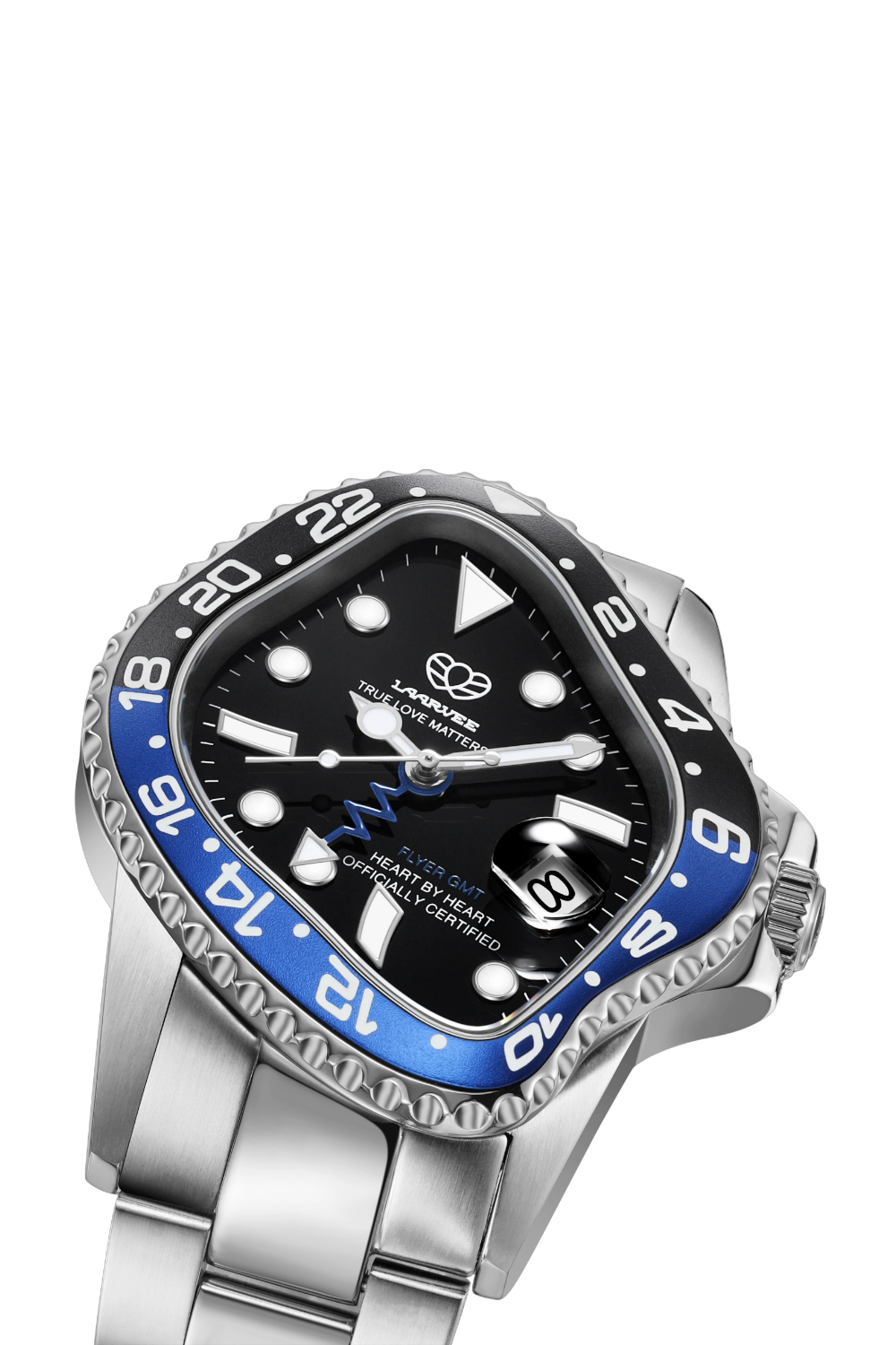 תמונת תקריב של שעון יד PEA001