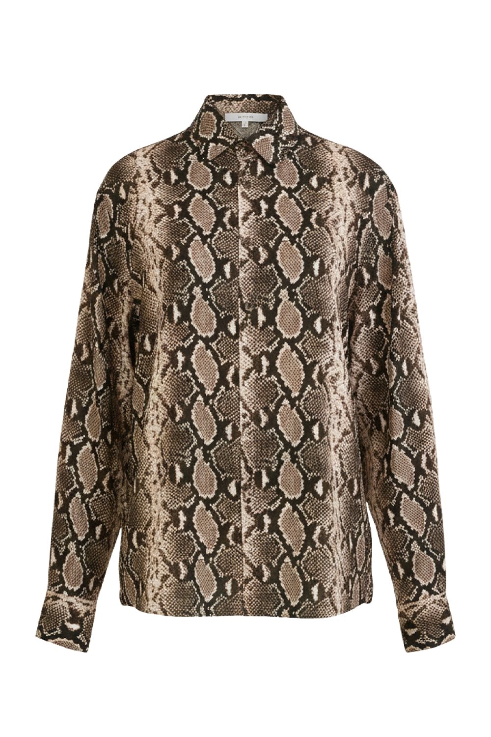 תמונה קידמית של חולצת כפתורים