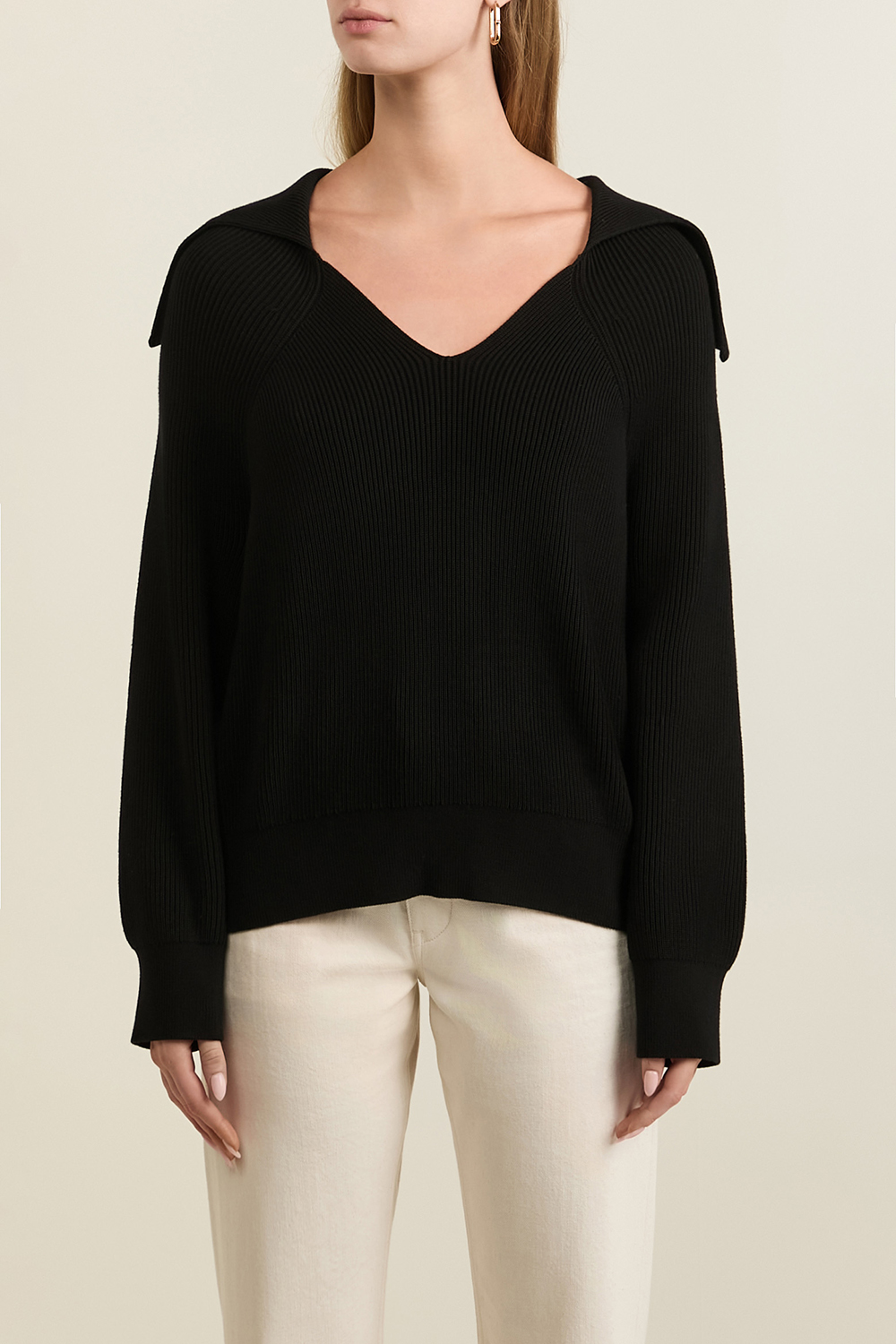 תמונת דוגמן קידמית של סווטשירט ריב