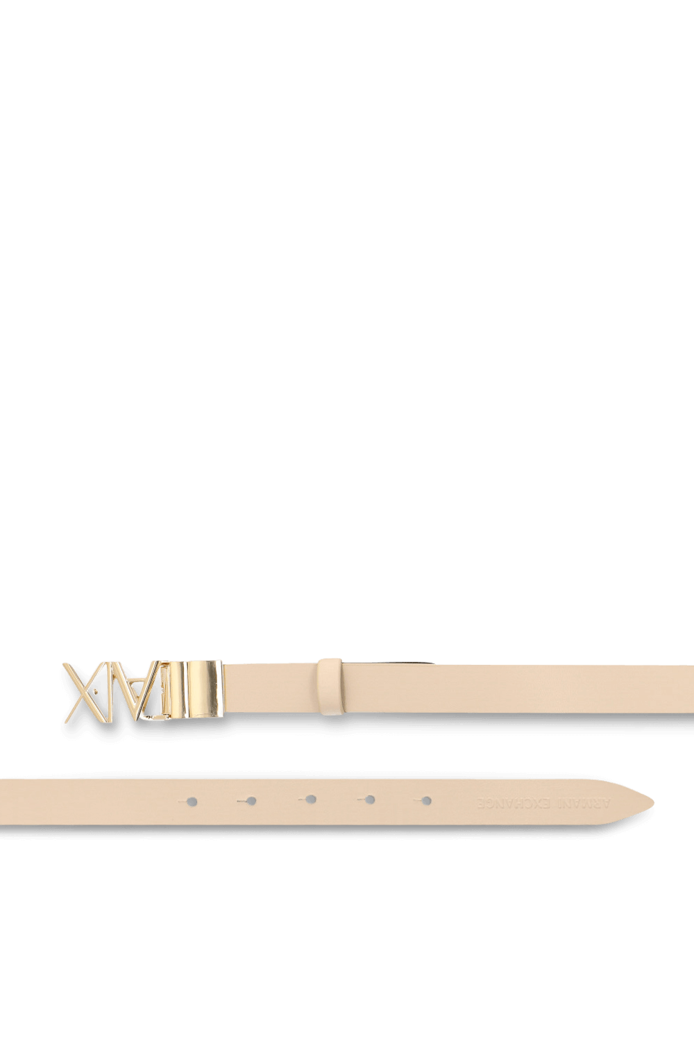 תמונת פנים של חגורת עור דו צדדית