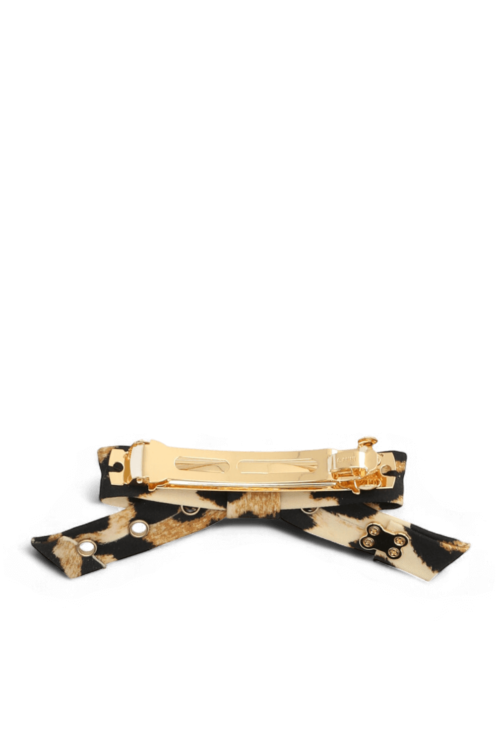 תמונה אחורית של סיכת שיער פפיון