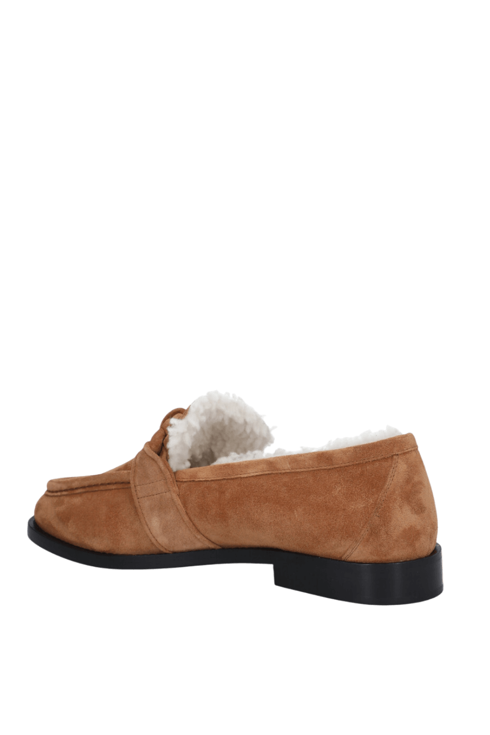 תמונה אחורית של נעלי מוקסינים