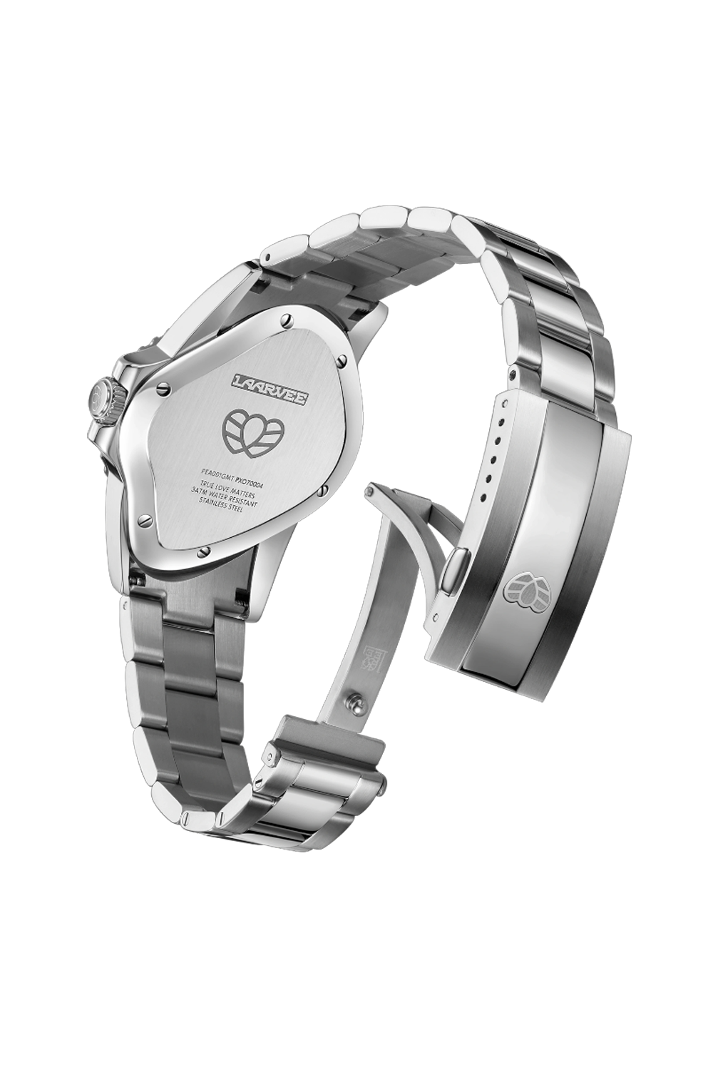 תמונה אחורית של שעון יד PEA001