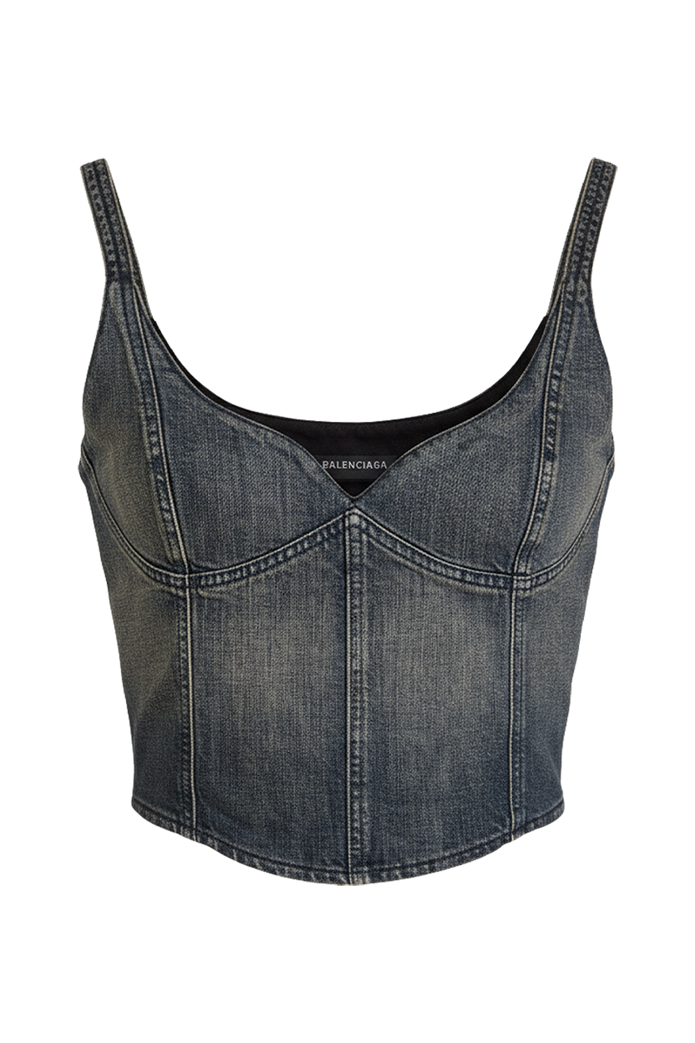 תמונה קידמית של טופ מחוך ג'ינס