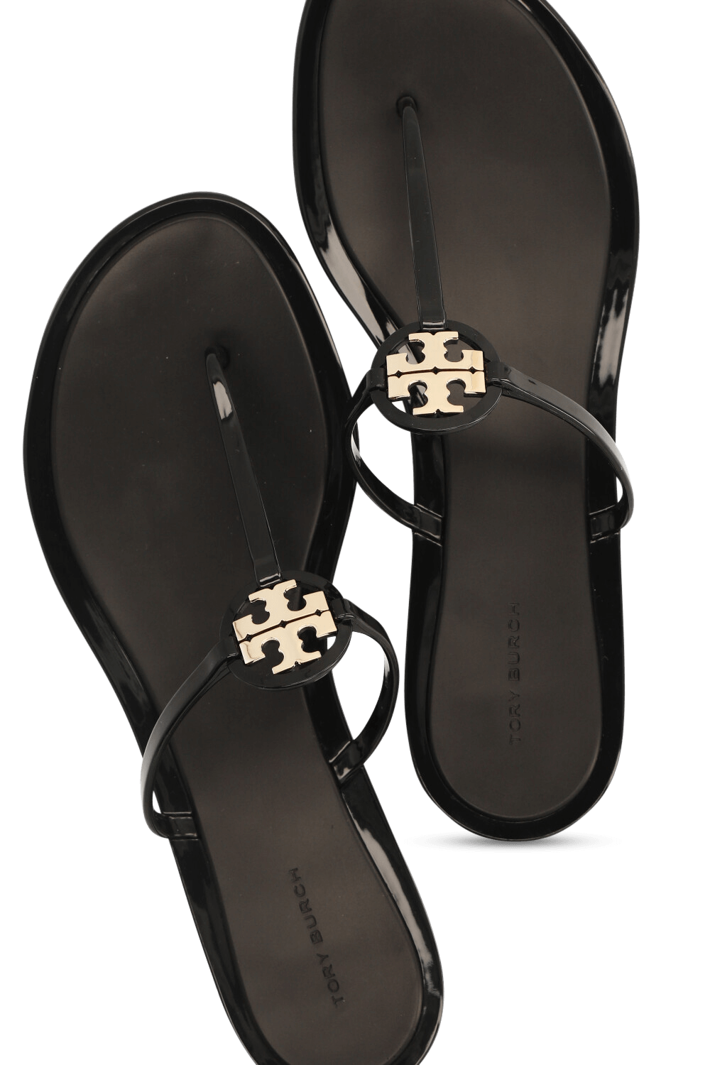 תמונת פנים של כפכפי מילר שקופים עם לוגו מיני