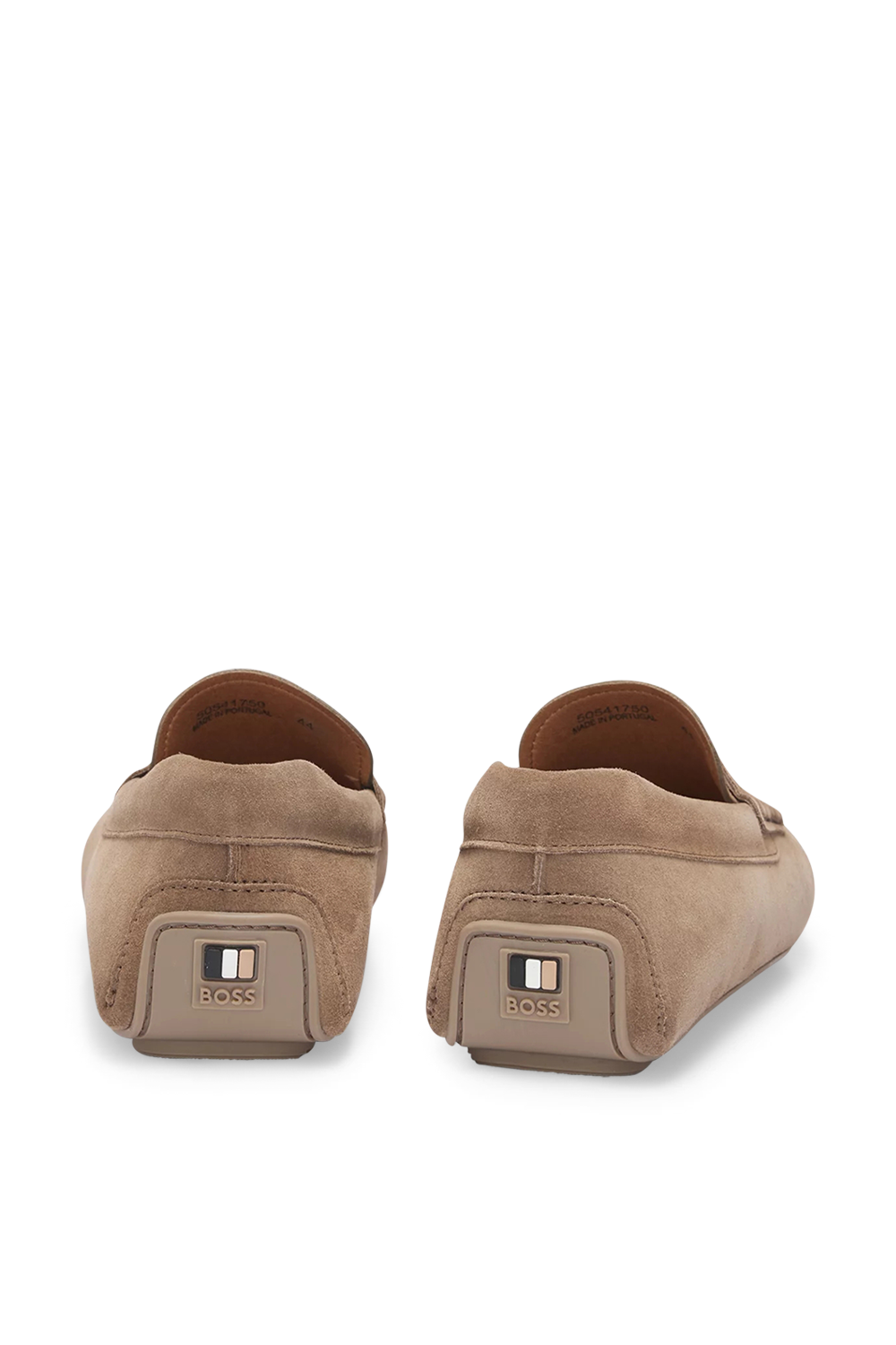 תמונה אחורית של נעלי מוקסינים