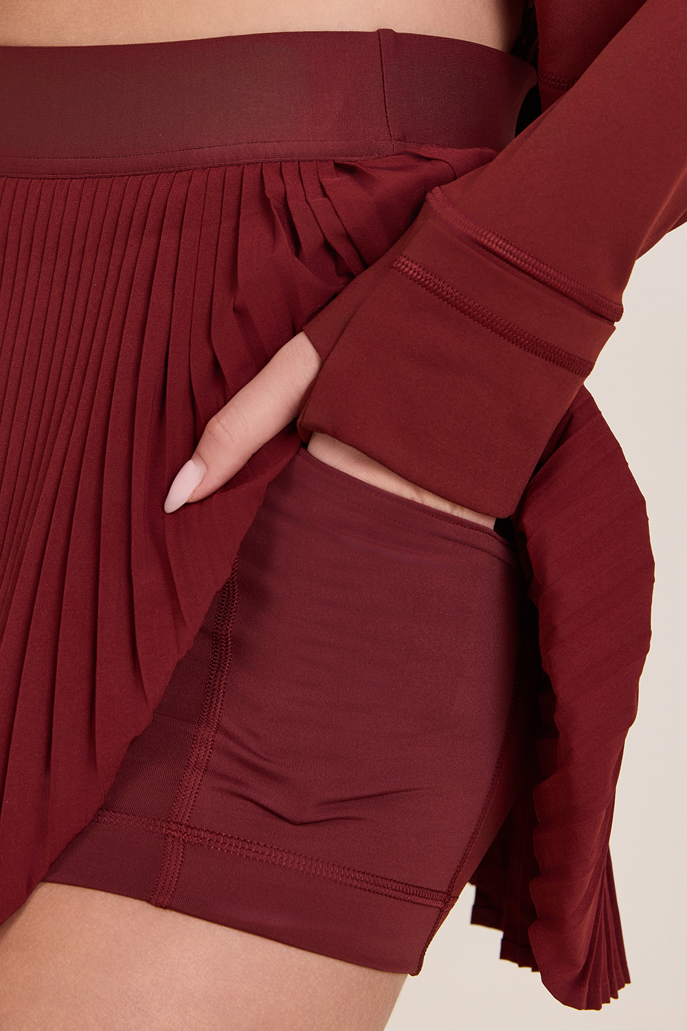 Varsity HR Pleated Tennis Skirt