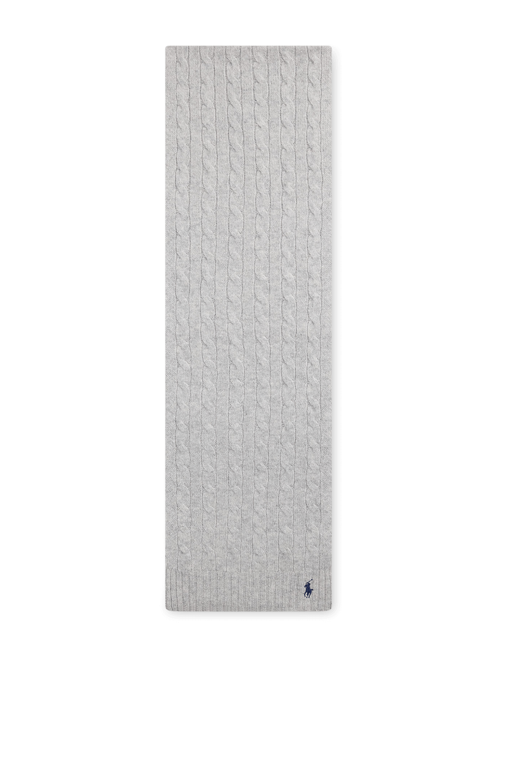 תמונה אחורית של צעיף מצמר וקשמיר