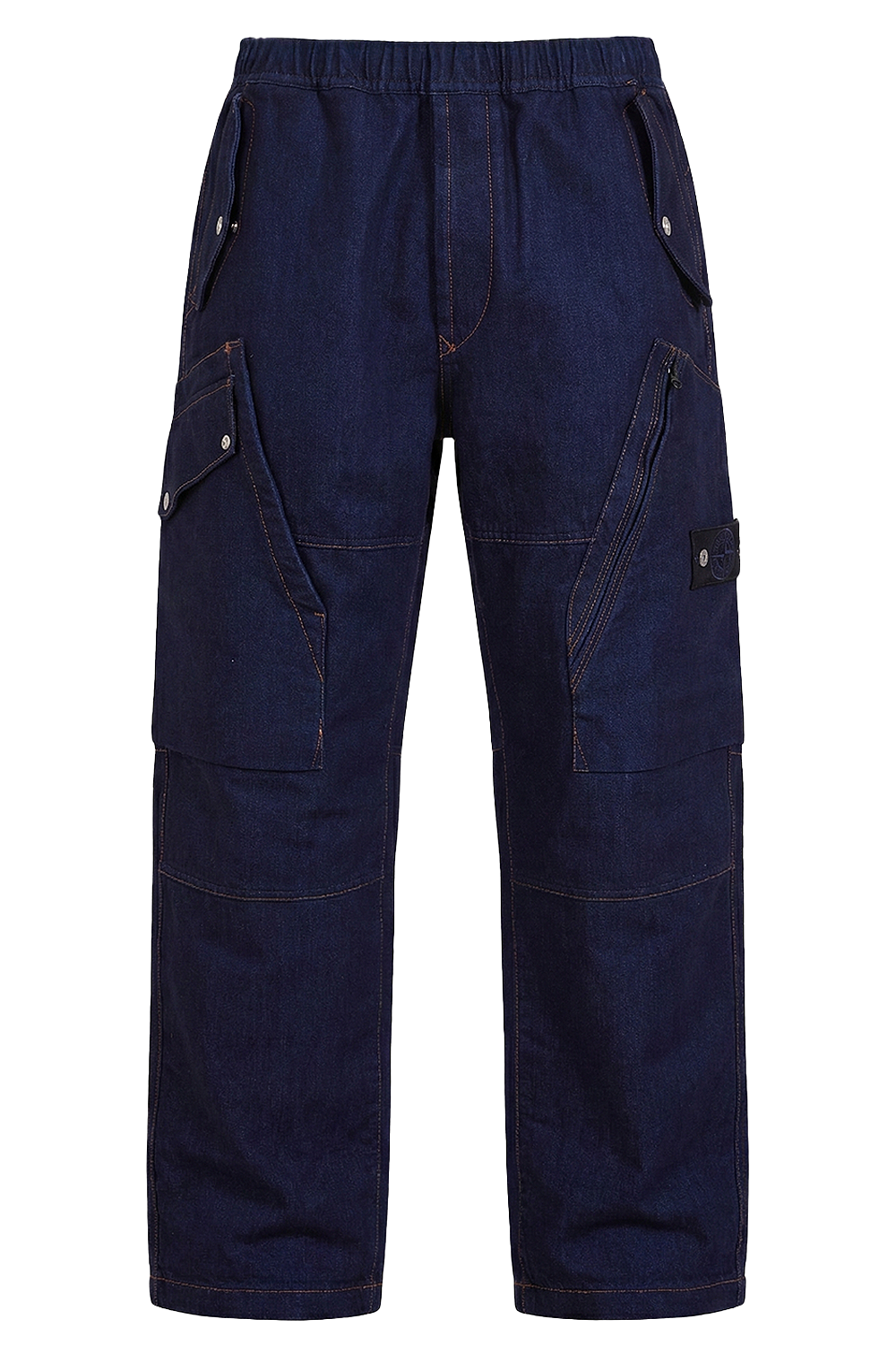 תמונה קידמית של מכנסי קרגו במראה ג'ינס