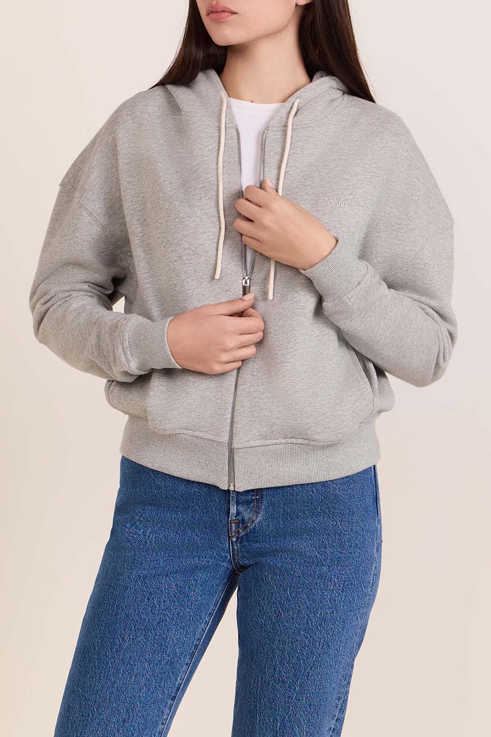 תמונת דוגמן קידמית של סווטשירט קפוצ'ון