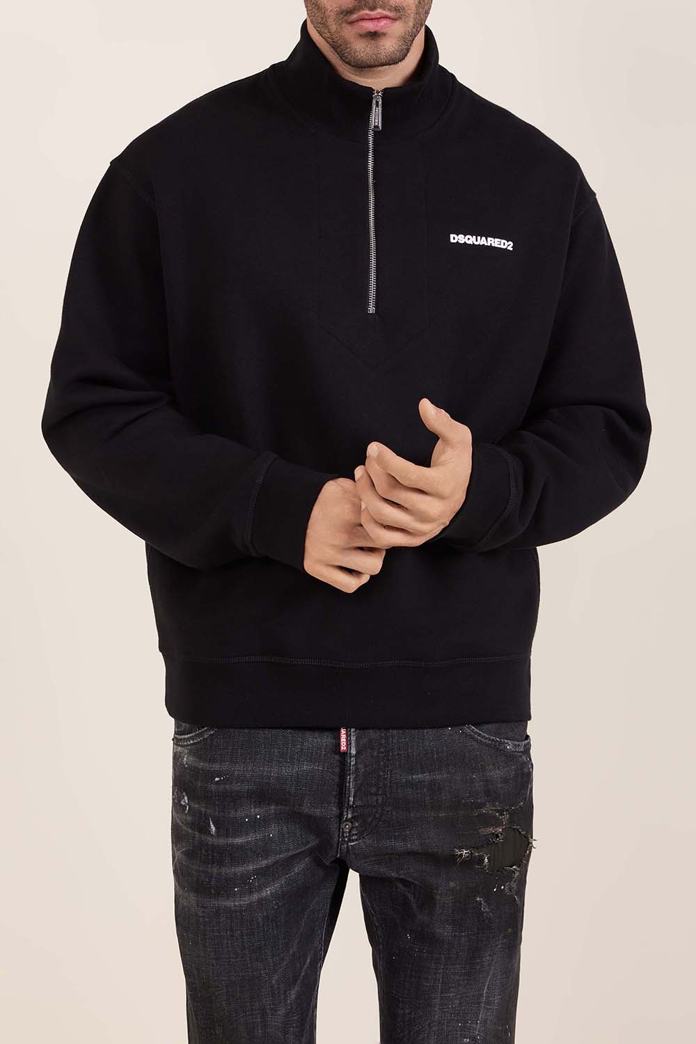 תמונת דוגמן קידמית של סווטשירט