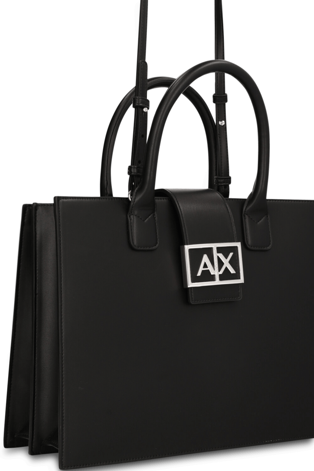 תמונת תקריב של תיק טרפז