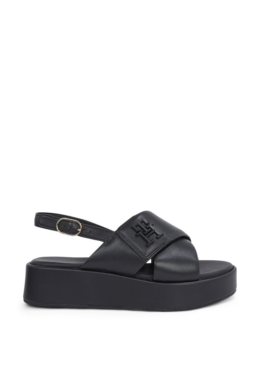 תמונה קידמית של סנדלי סלינג בק פלטפורמה