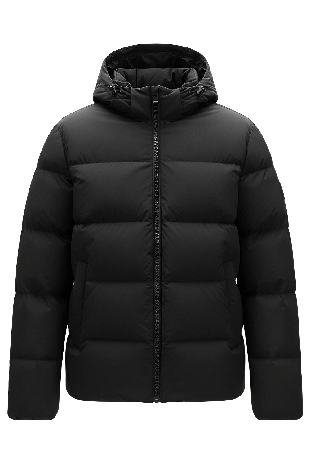 תמונה קידמית של מעיל פוך