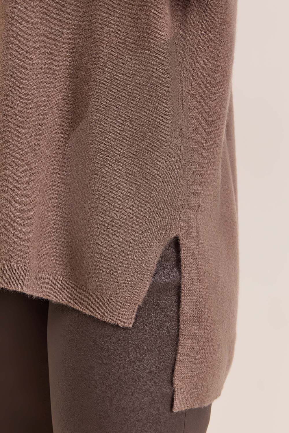 תמונת תקריב דוגמן של אפודת קשמיר