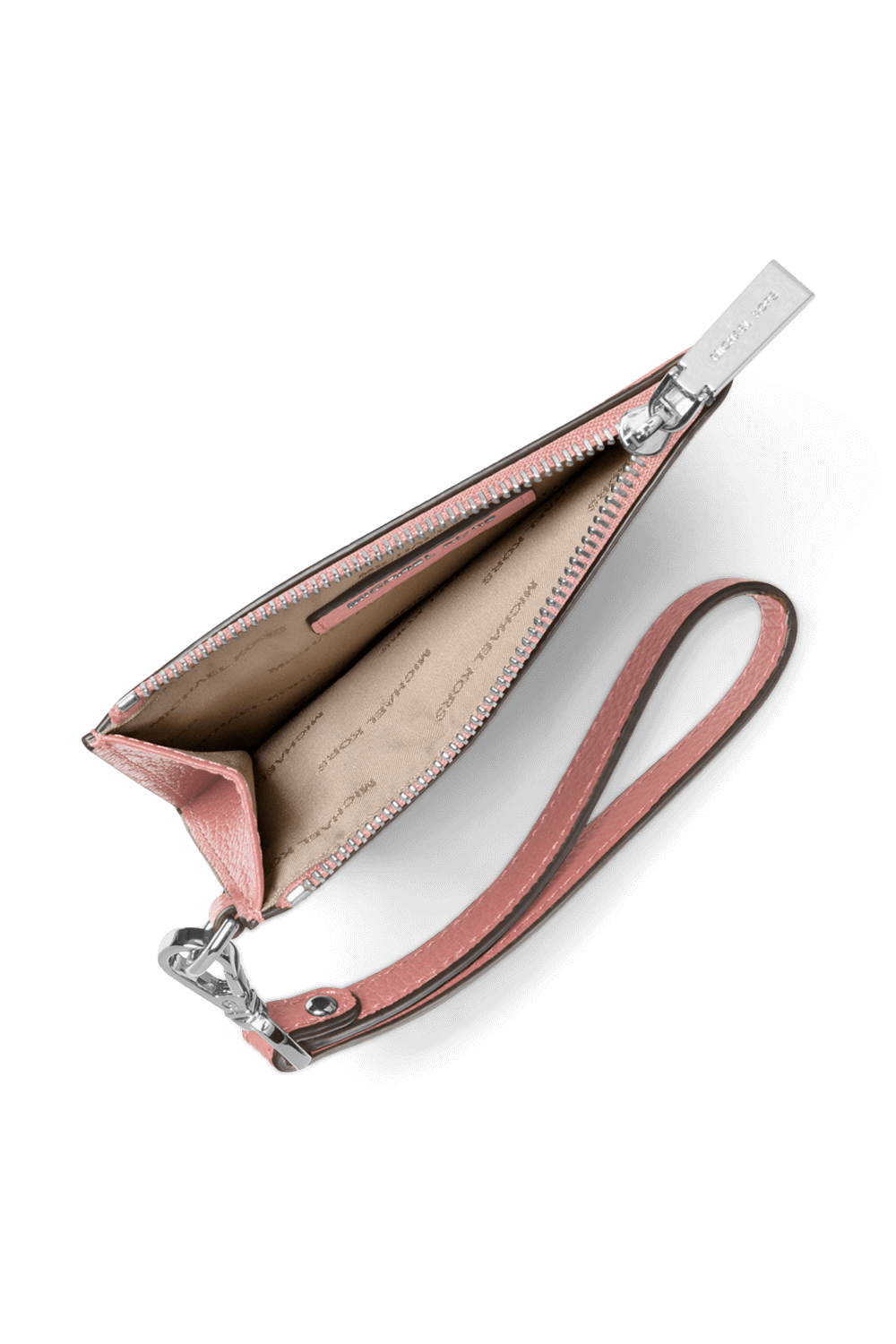 תמונת תקריב של ארנק עור עם רצועה 