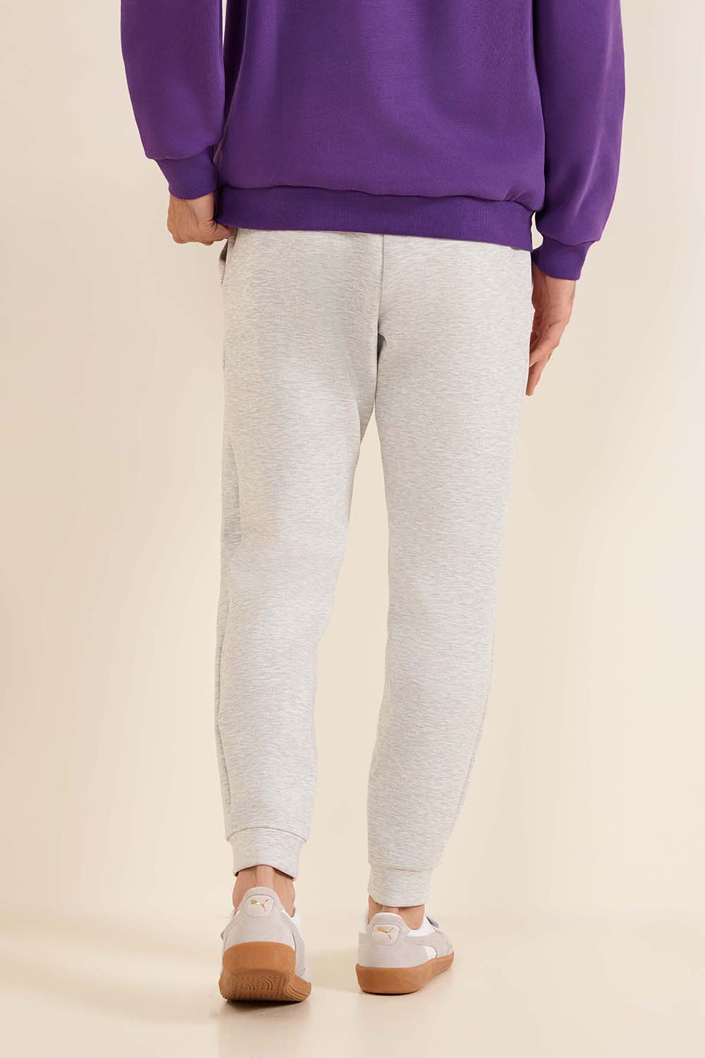 תמונת דוגמן אחורית של Smooth Spacer Jogger*Regular