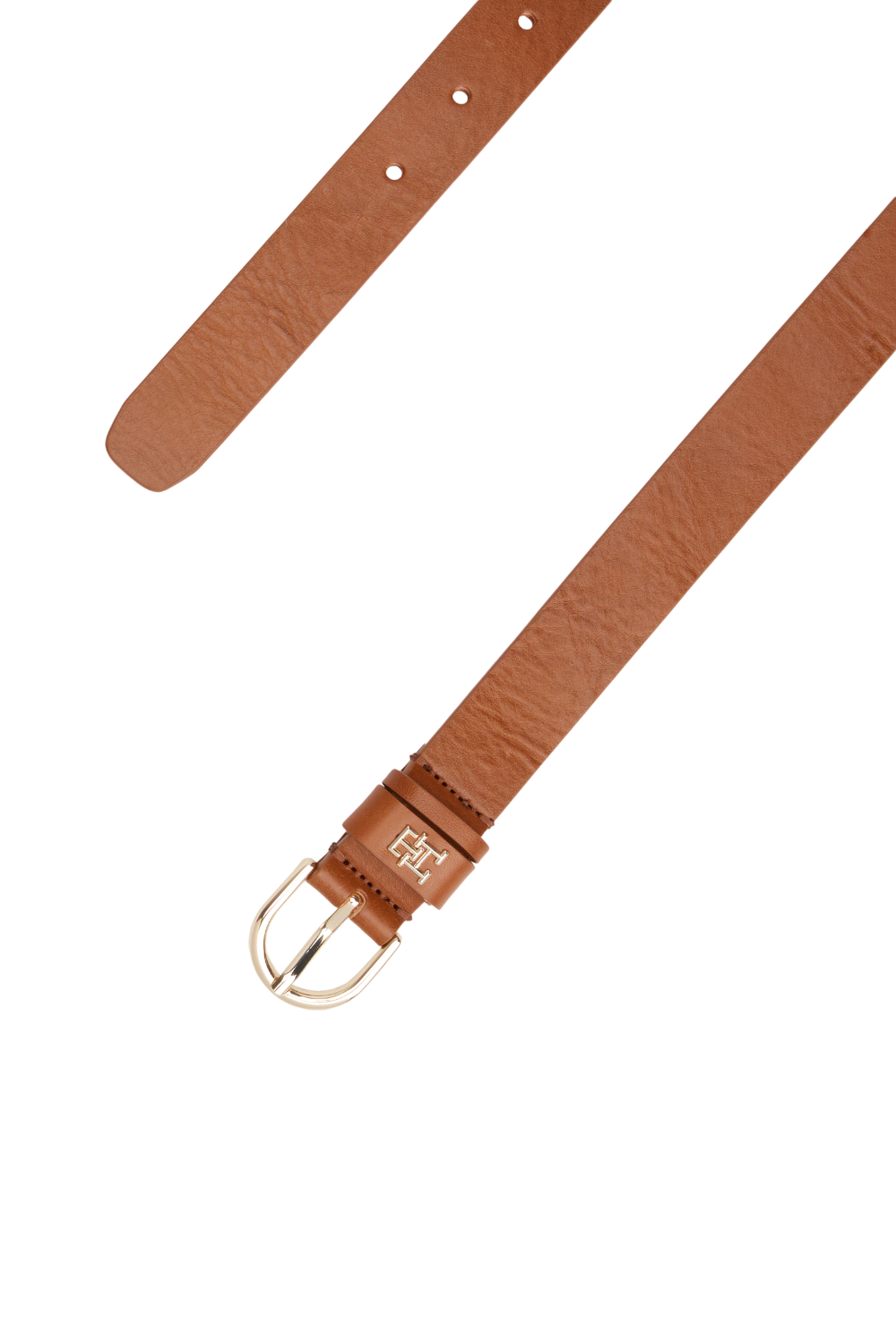 תמונת תקריב של חגורת עור